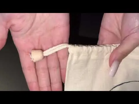 Sacchetto cotone con coprinodi