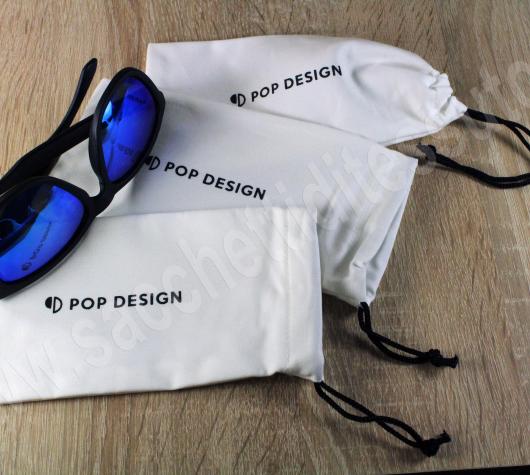 Sacchetti di cotone personalizzati per occhiali da sole 