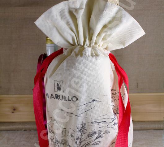 Sacchetto porta panettone in cotone naturale