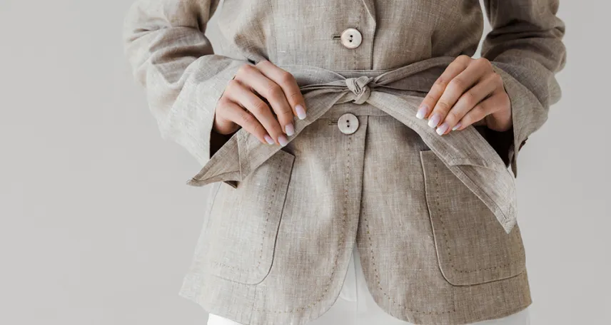 manutenzione sacchetti di lino