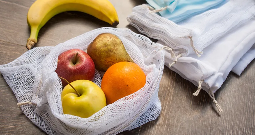 packaging in tessuto per consumatori ecologici