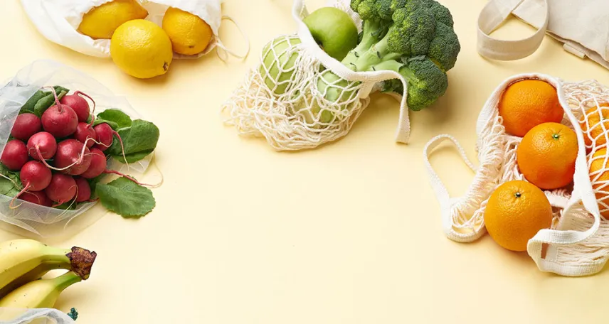 sacchetti di tessuto per settore alimentare