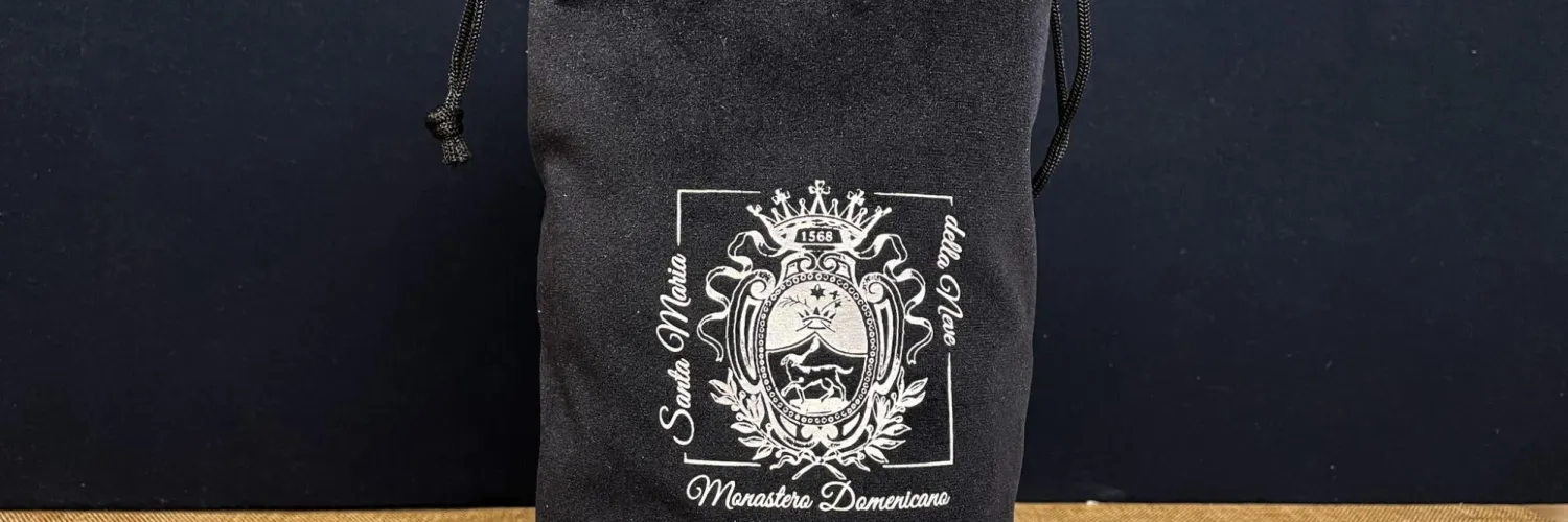 sacchetto di tessuto antica spezieria nero