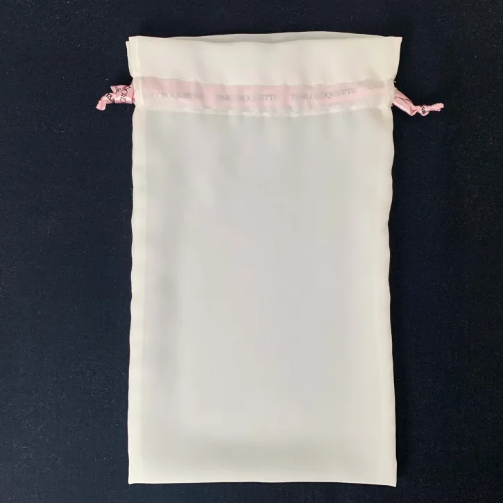 Sacchetto in tessuto georgette 