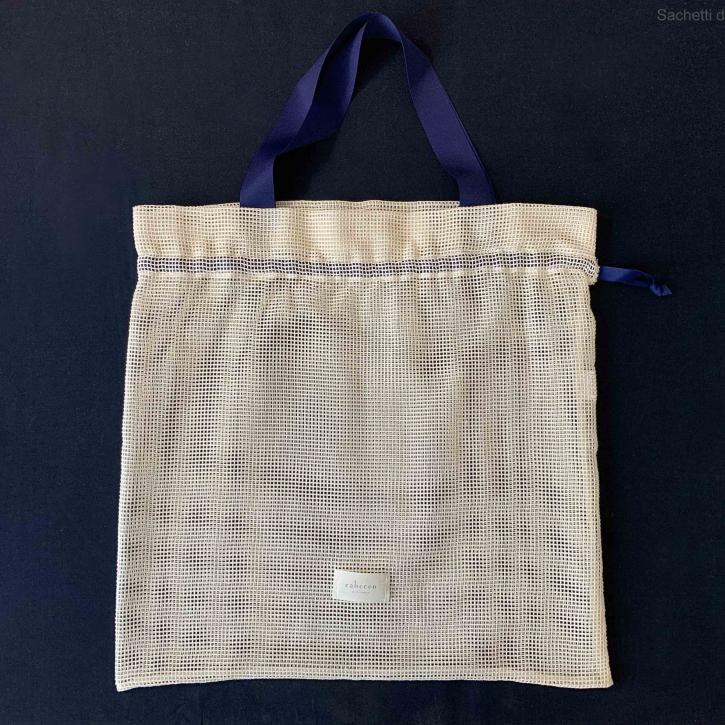 Shopper sacchetto in rete cotone naturale ecologico