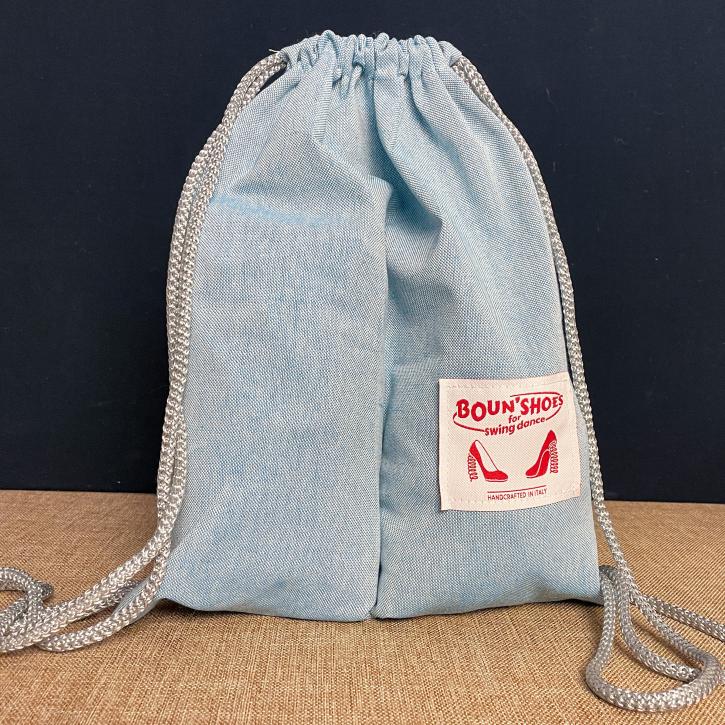 Zaino in cotone melange con divisorio