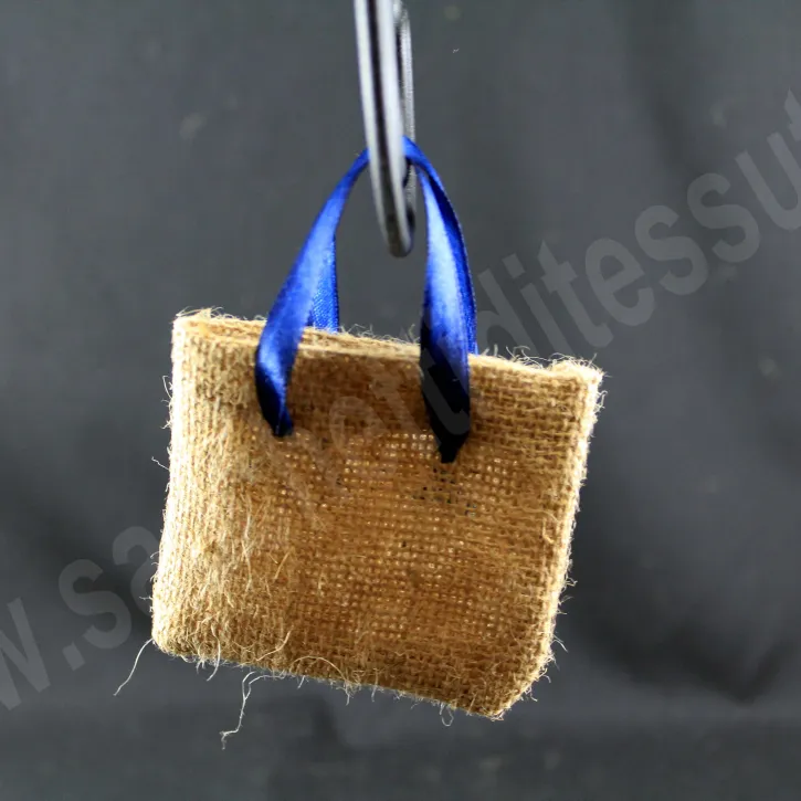 Sacchetto in juta per bigiotteria  