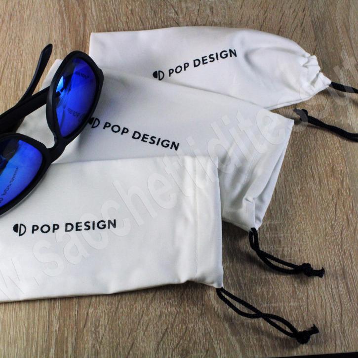 Sacchetti di cotone personalizzati per occhiali da sole 