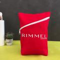 Trousse in cotone canvas rosso per cosmetici preview