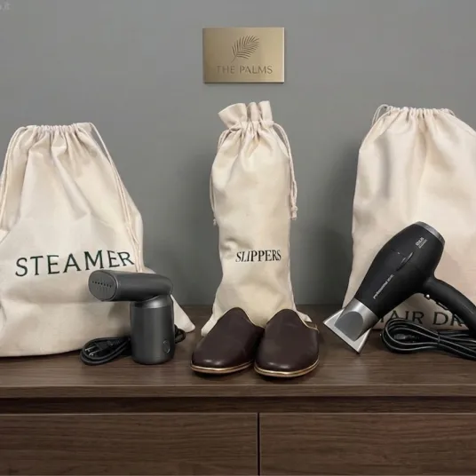 Sacchetti cotone per kit cortesia Hotel 2