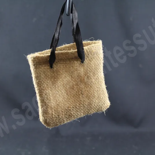 Sacchetto in juta per bigiotteria  