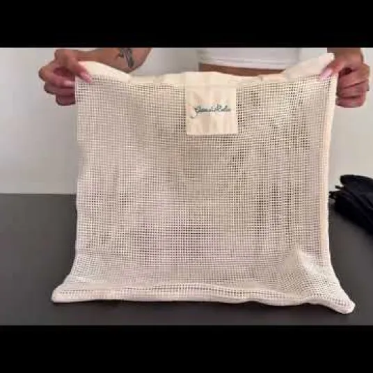 Borsa in rete cotone ecologico