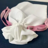 Détail sac en tissu en georgette