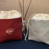 Heavy cotton bucket-shaped bag