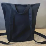Sac à provisions en toile de coton avec fermeture éclair 2