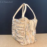 Pochette en mélange de lin 2