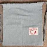 Zaino in cotone melange con divisorio 2