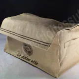 Jute basket for cold cuts and cheese
