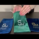 Sacchetti in velluto morbido con stampa lucida