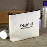 trousse pour cosmétiques en coton naturel