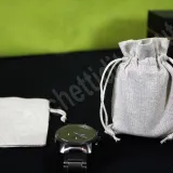 Sacchetto en coton gris mélangé avec fermeture en forme de bonbon, pour petits objets de mode, cosmétiques et produits bio vegan