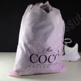 Non-woven fabric bag for footwear and leather goods
