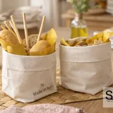 Pochon à pain en coton écologique