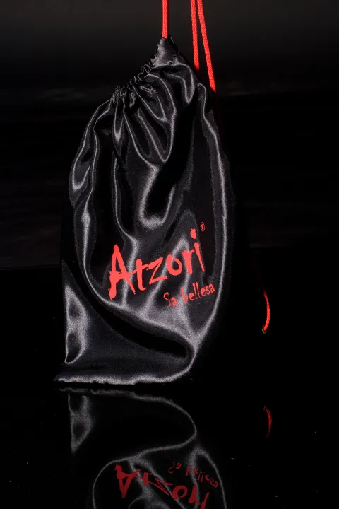 Glossy satin shoulder bag, promotional