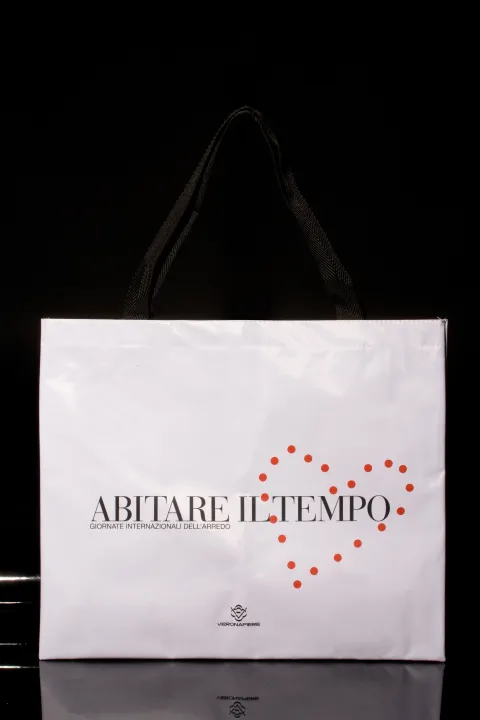 Nylon fabric shopper bag