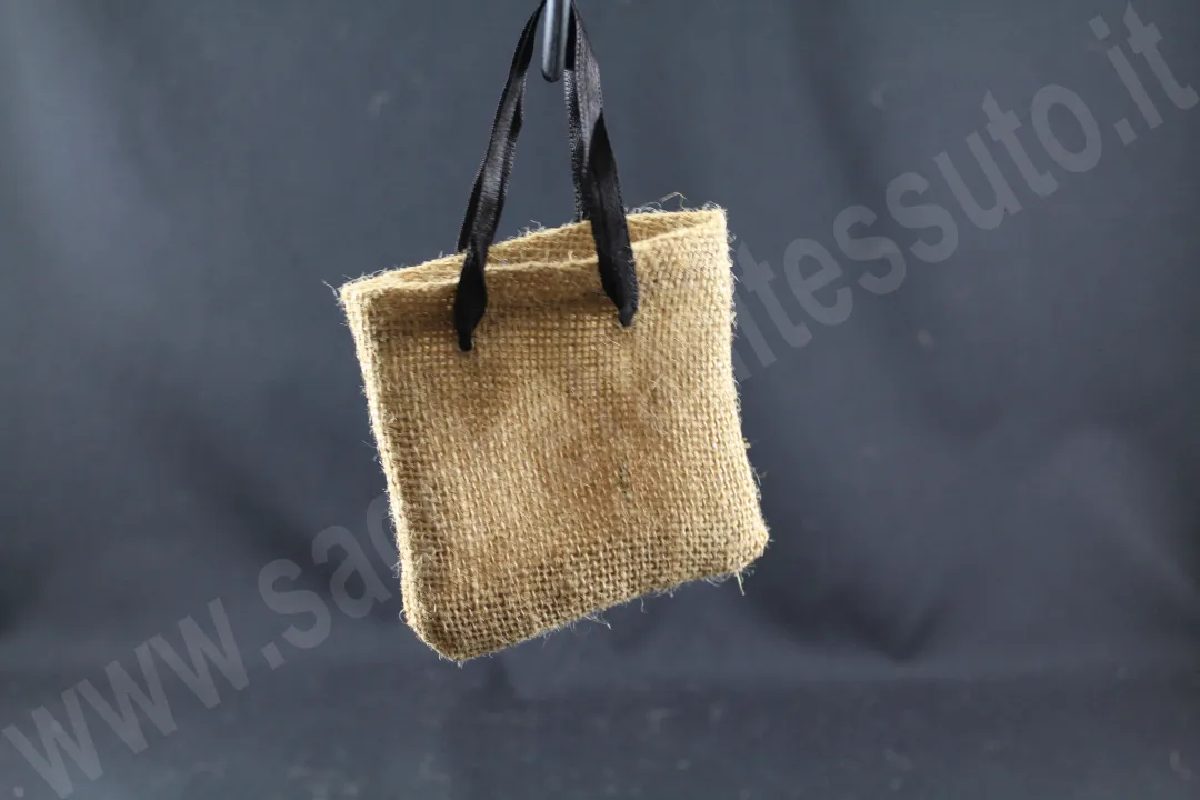 Jute bag for costume jewelry