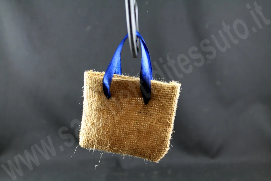 Jute bag for costume jewelry