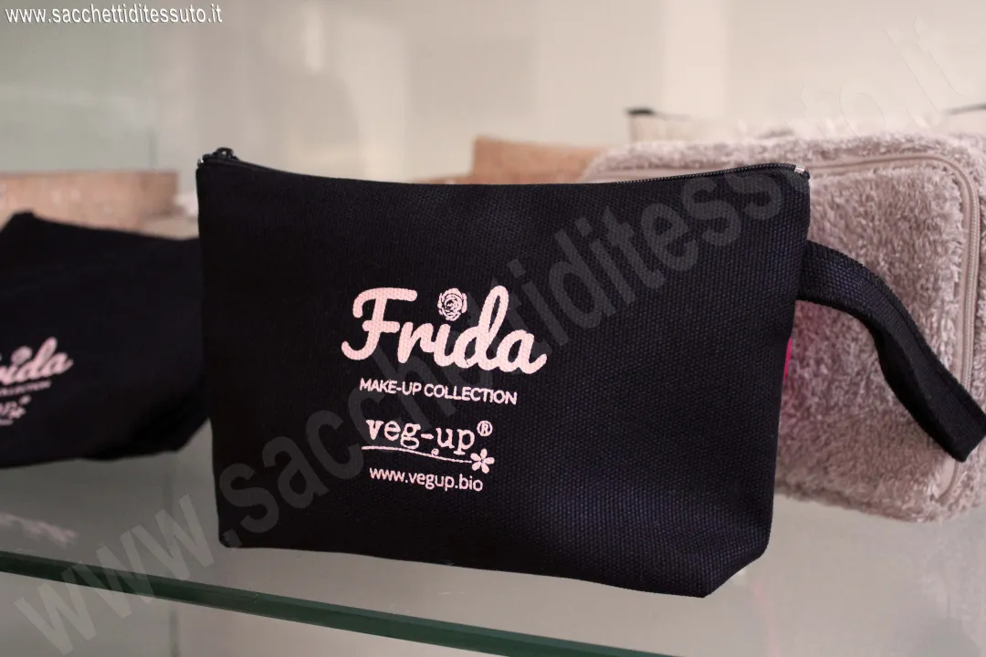 Cotton makeup bag pouch