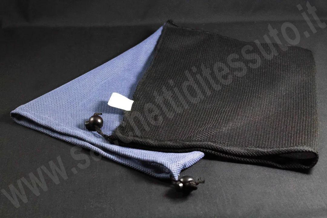 Sac en filet avec code-barres pour distribution automatique