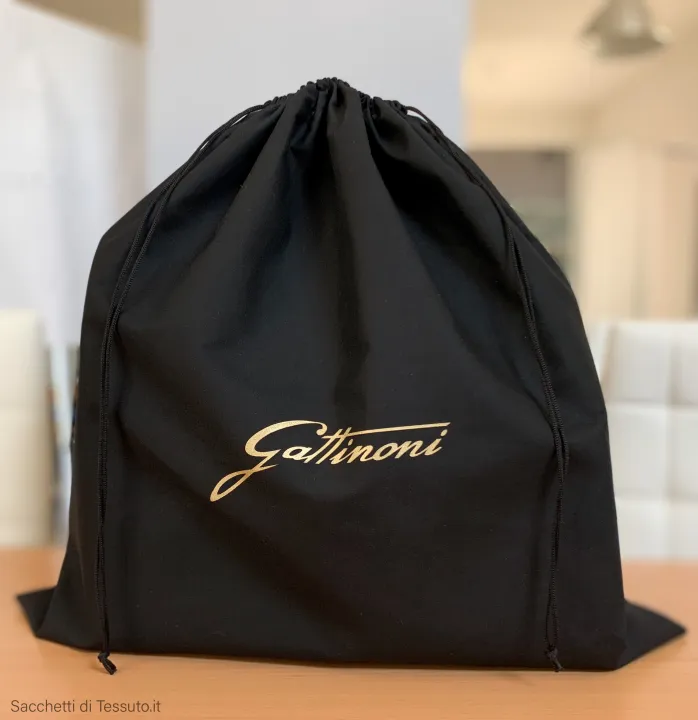 Sac en coton noir pour sacs et maroquinerie
