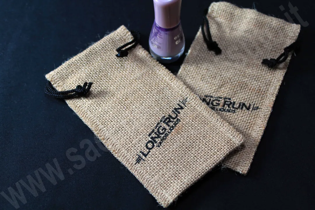 Sac en jute pour parfumerie et bijouterie