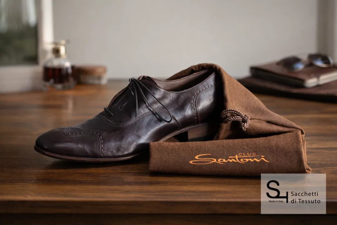 Pochon en coton gratté pour chaussures