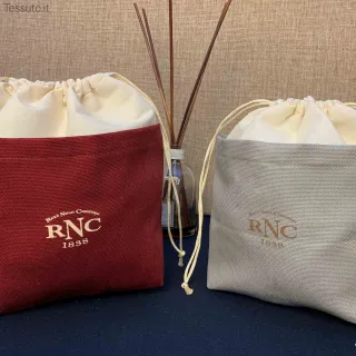 Sacchetto a forma di secchiello in cotone pesante 