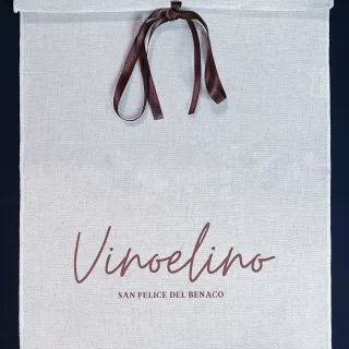 Cover di cotone con chiusura a patella 