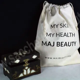 Sacchetto di cotone naturale ecologico 